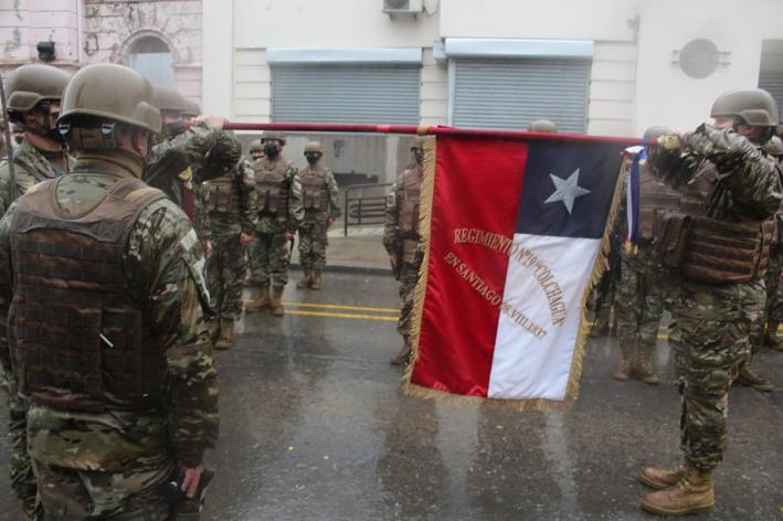 Regimiento Colchagua Realiz Ceremonia De Juramento A La Bandera