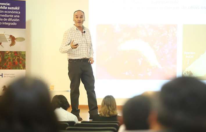 Claudio Moore, encargado de Protección Agrícola y Forestal, SAG O'Higgins